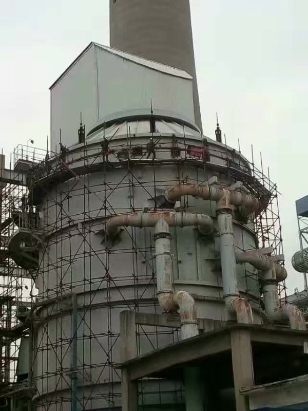芜湖电厂锅炉维修钢管架子管搭建